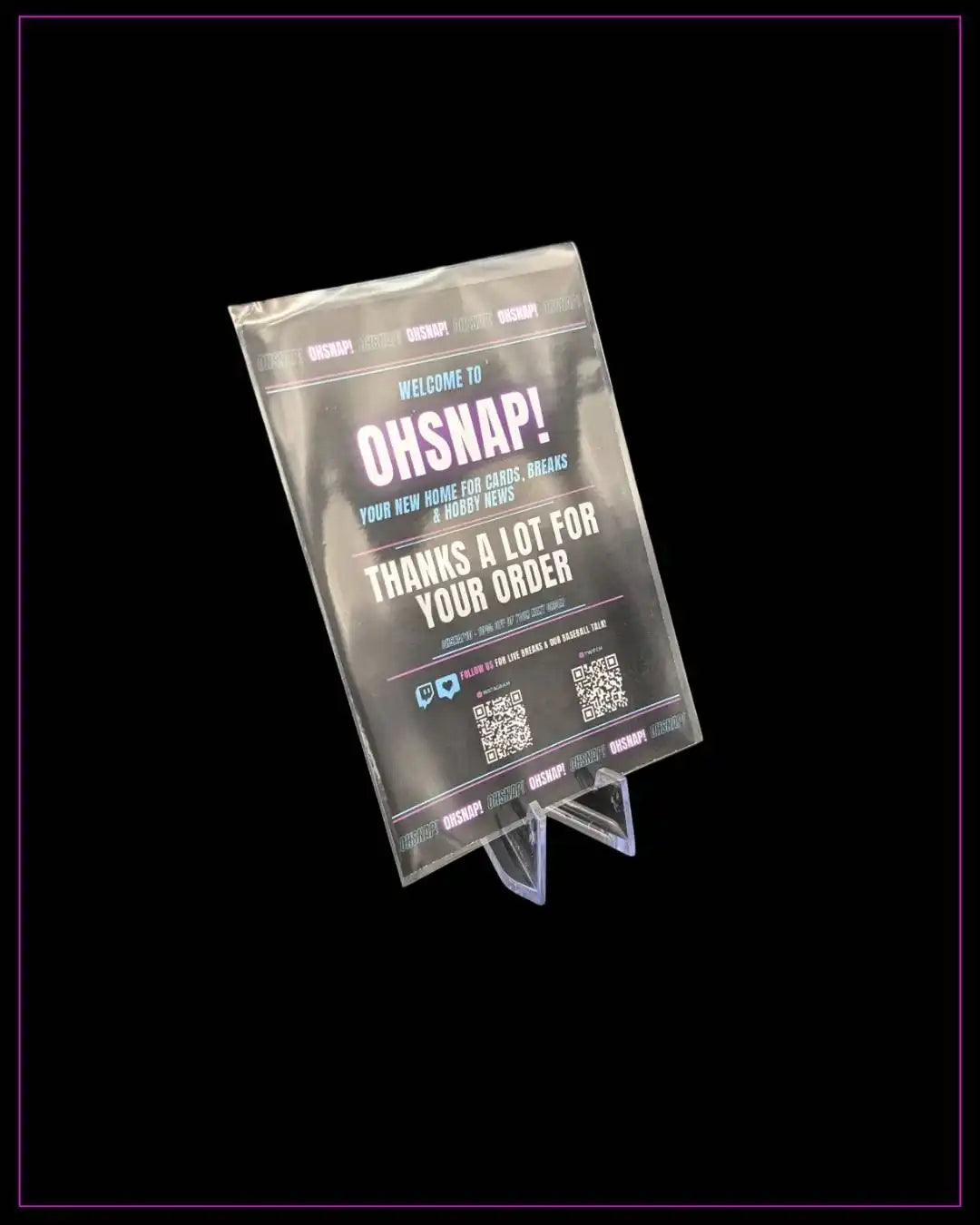 Toploader card stand (1 pc.)