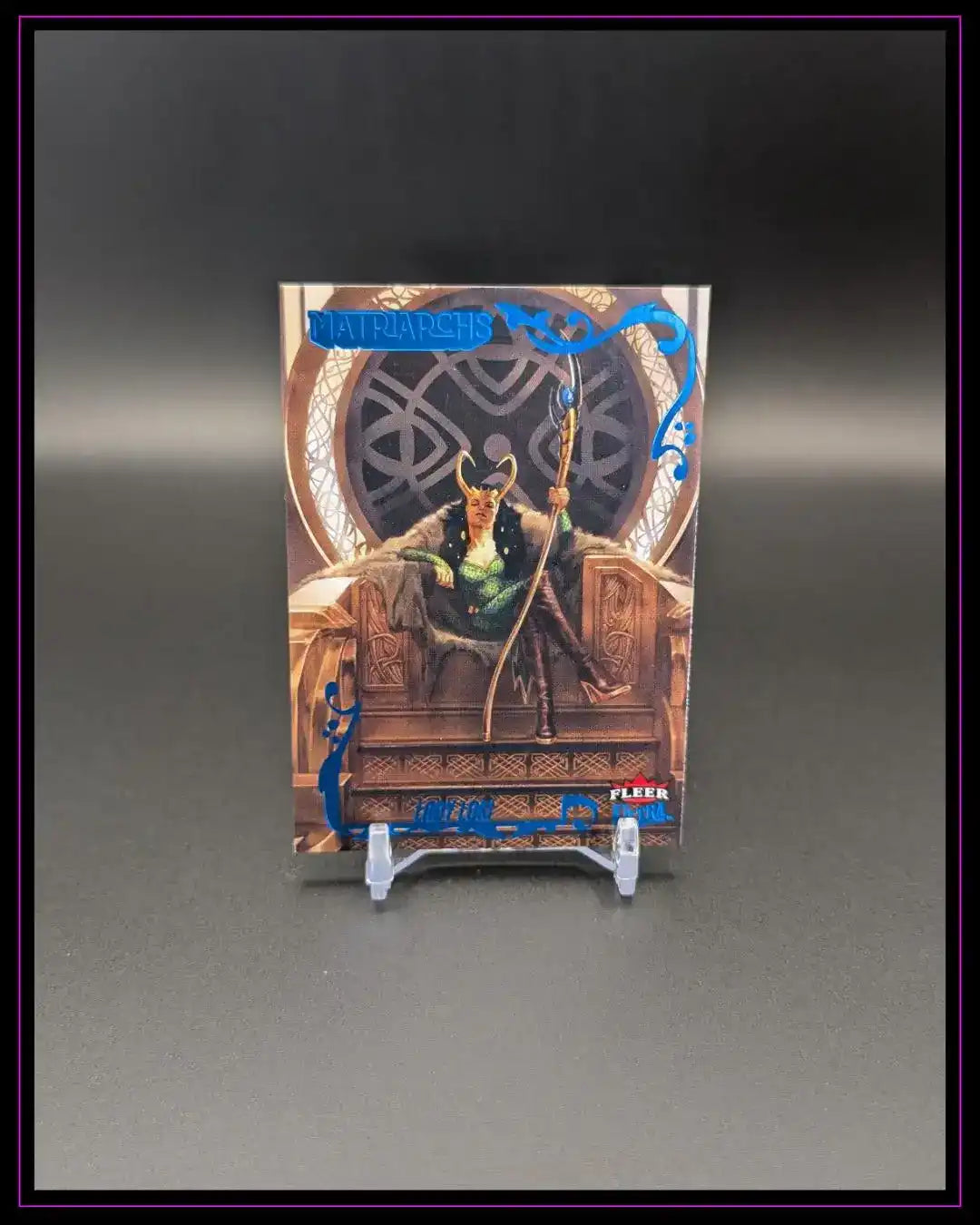2024 Fleer Ultra Matriarchs of Marvel #5 Lady Loki Blue Foil