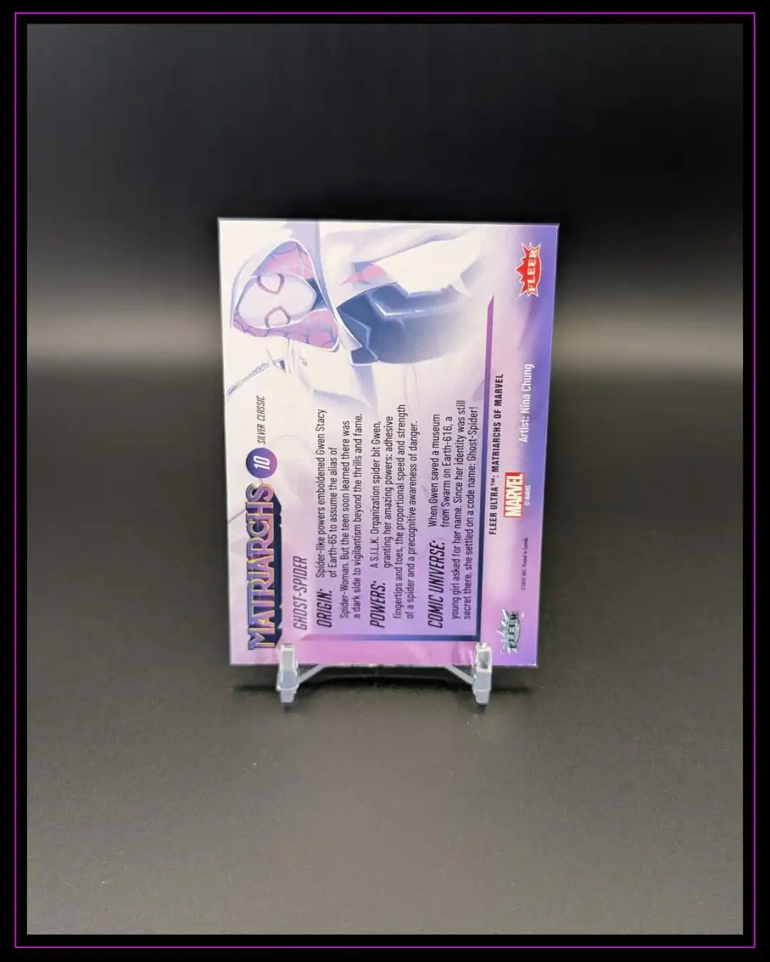 2024 Fleer Ultra Matriarchs of Marvel #10 Ghost-Spider