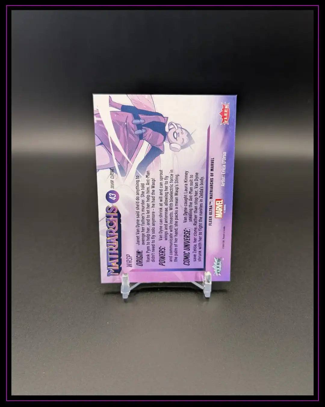 2024 Fleer Ultra Matriarchs of Marvel #43 Wasp