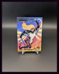 Mockingbird Trading Card mit Comic-Superheldin und buntem Hintergrund, Fleer Ultra Edition
