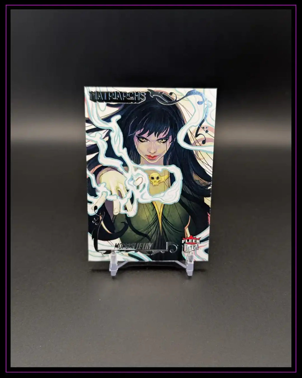 2024 Fleer Ultra Matriarchs of Marvel #100 Morgan Le Fay