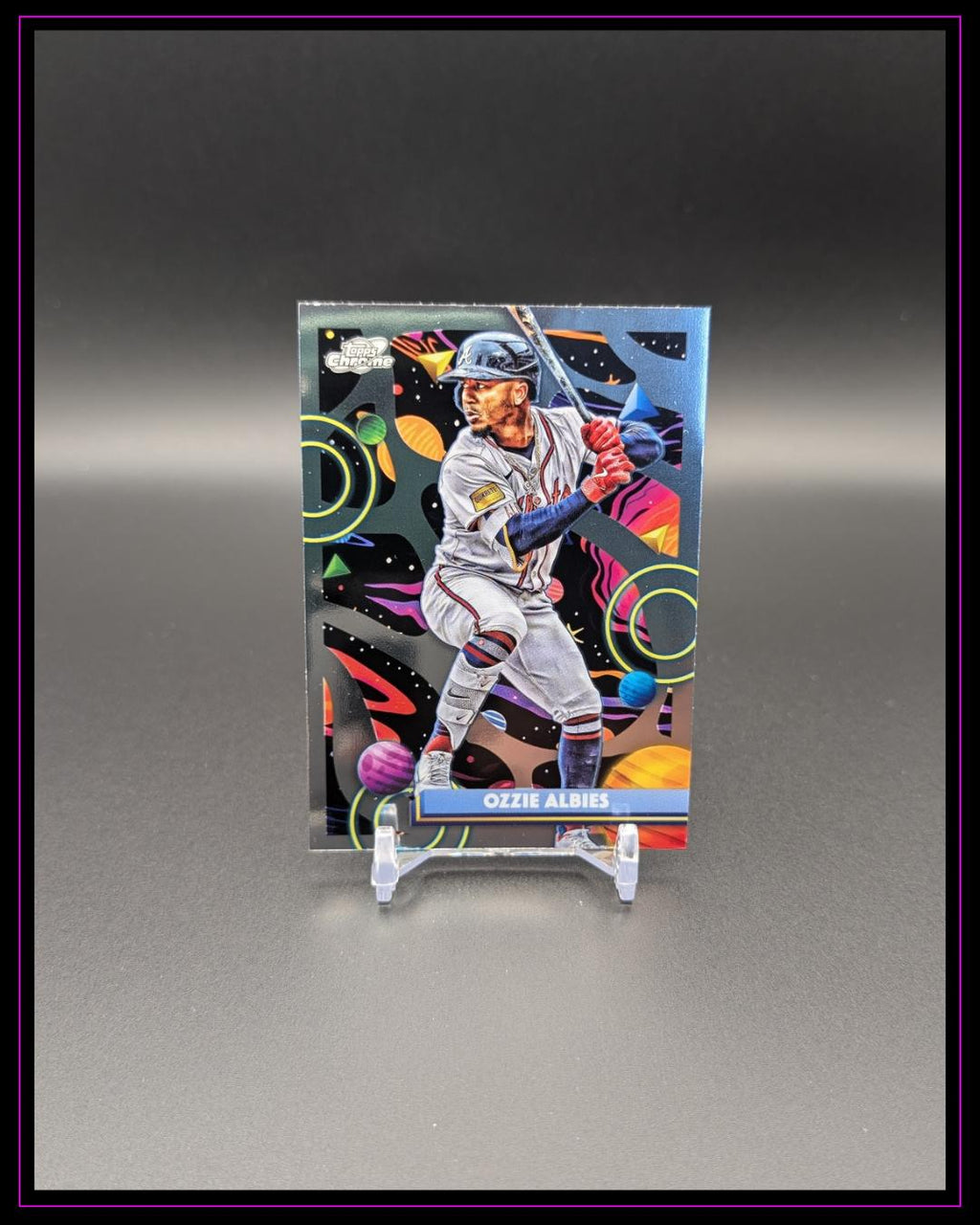2025 Topps Chrome Cosmic #109 Ozzie Albies