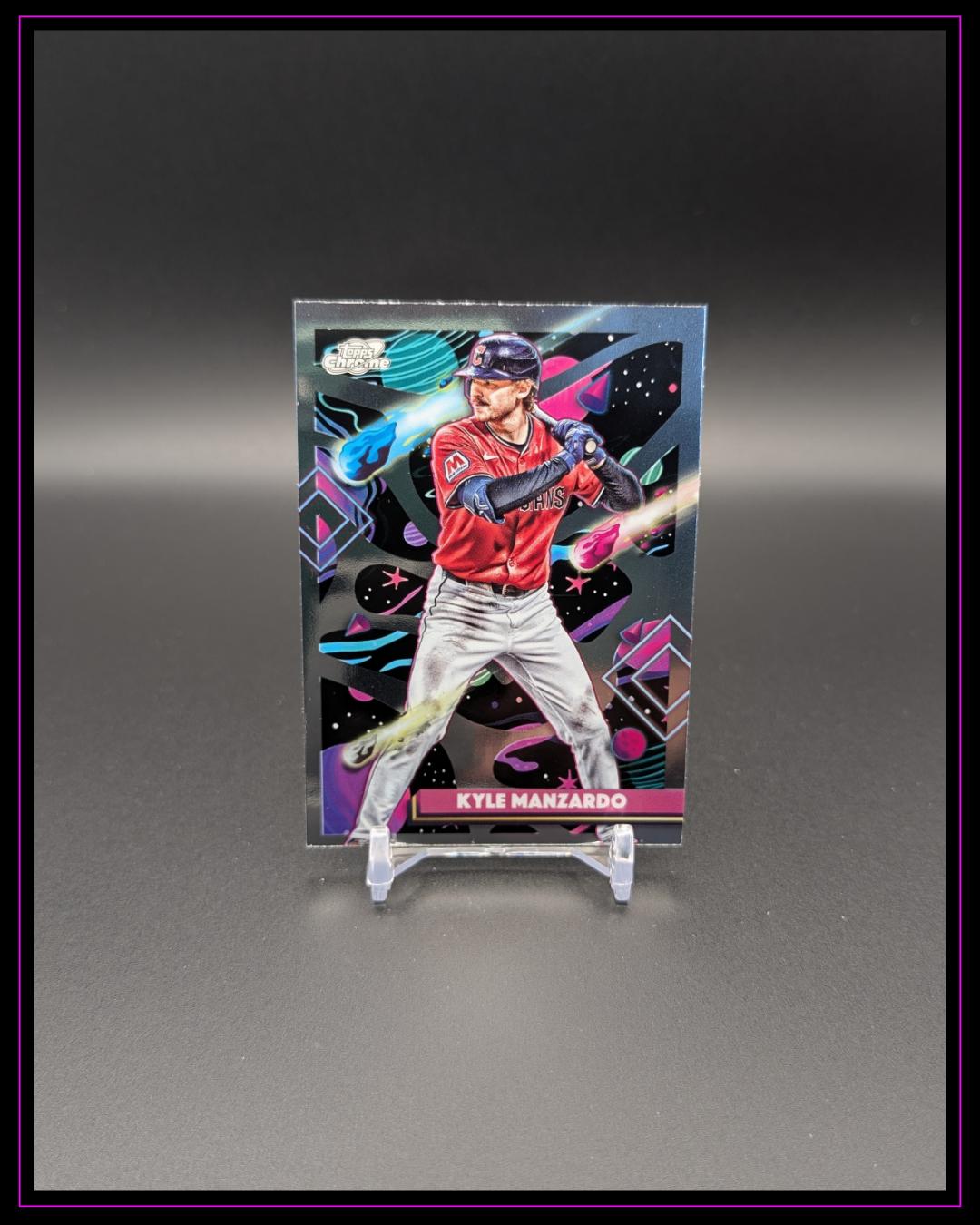 2025 Topps Chrome Cosmic #180 Kyle Manzardo