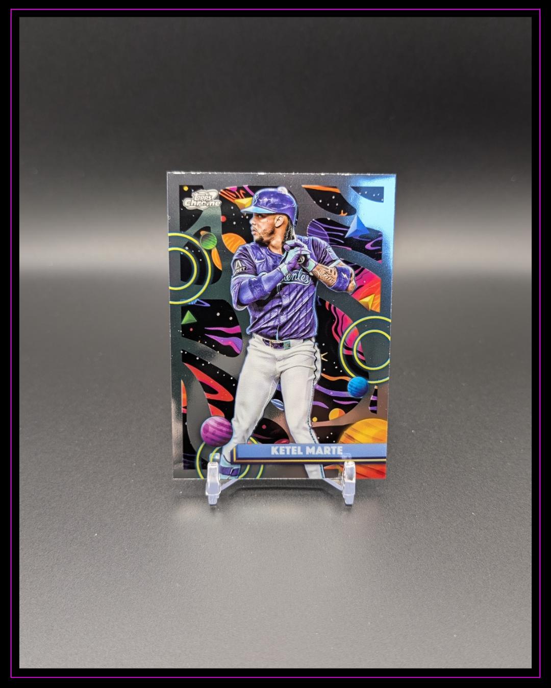 2025 Topps Chrome Cosmic #175 Ketel Marte