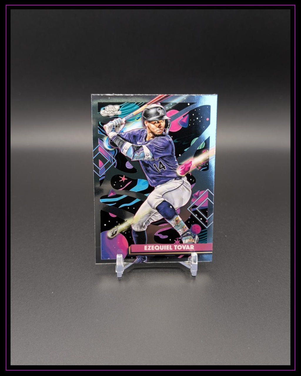 2025 Topps Chrome Cosmic #20 Ezequiel Tovar