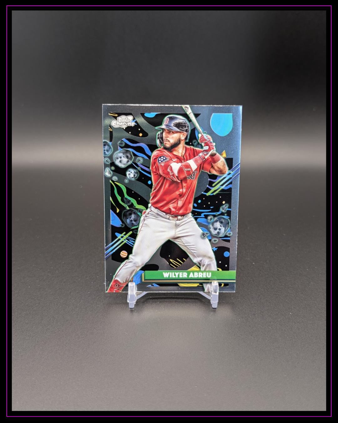 2025 Topps Chrome Cosmic #71 Wilyer Abreu