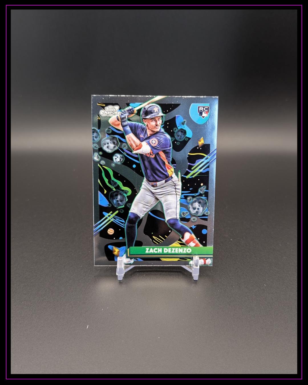 2025 Topps Chrome Cosmic #155 Zach Dezenzo RC