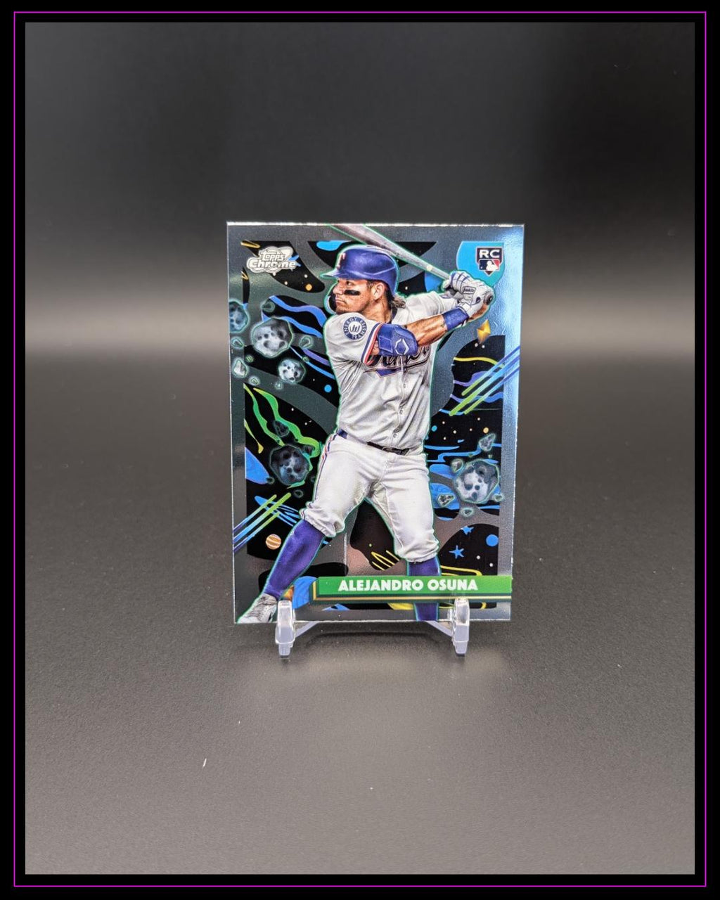 2025 Topps Chrome Cosmic #176 Alejandro Osuna RC