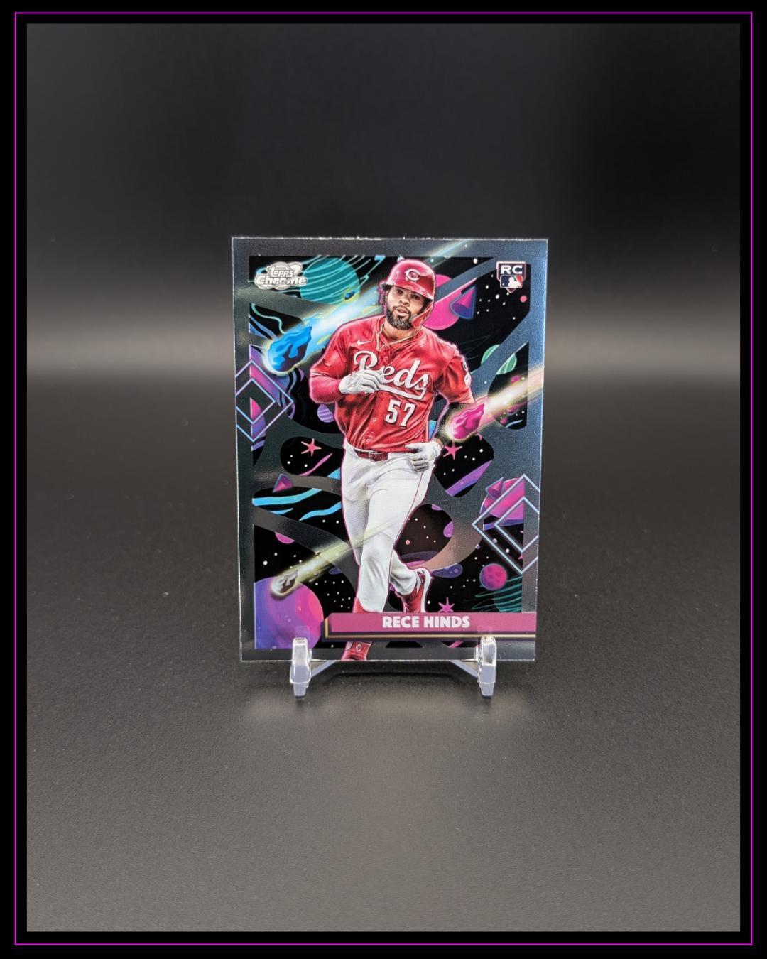 2025 Topps Chrome Cosmic #94 Rece Hinds