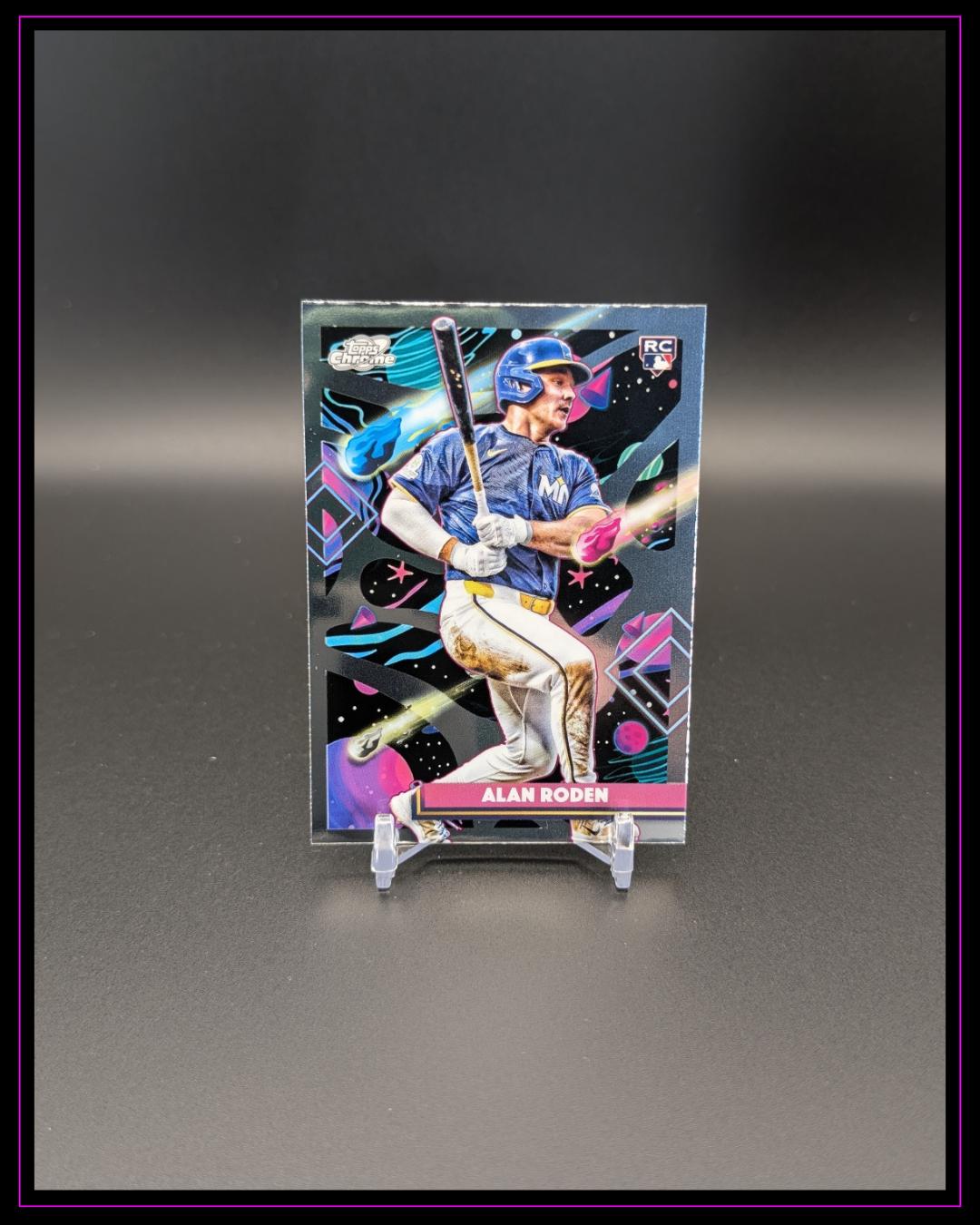 2025 Topps Chrome Cosmic #182 Alan Roden