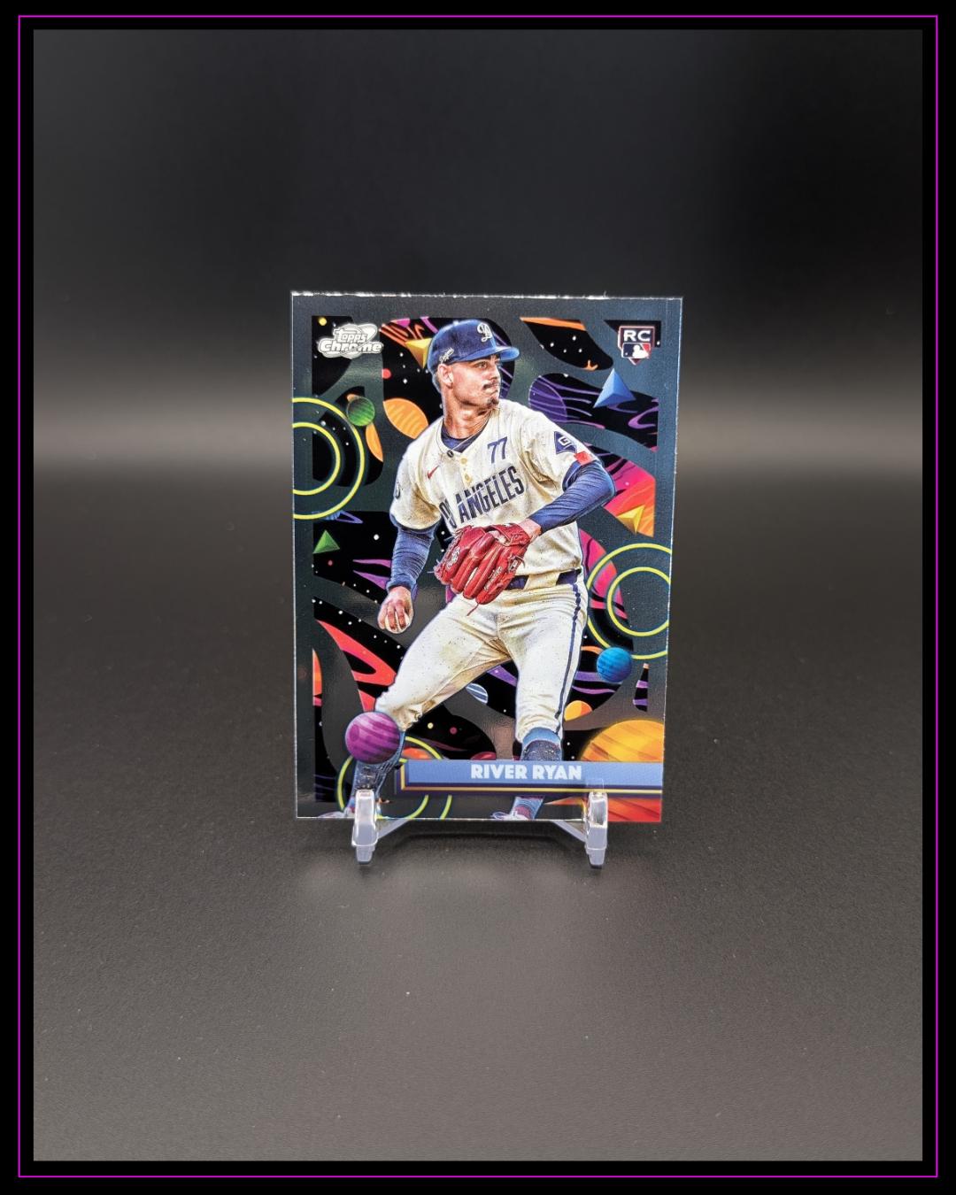 2025 Topps Chrome Cosmic #191 River Ryan RC