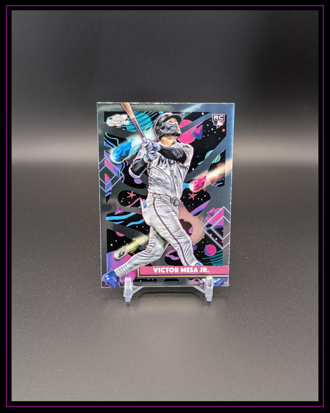 2025 Topps Chrome Cosmic #7 Victor Mesa Jr. RC