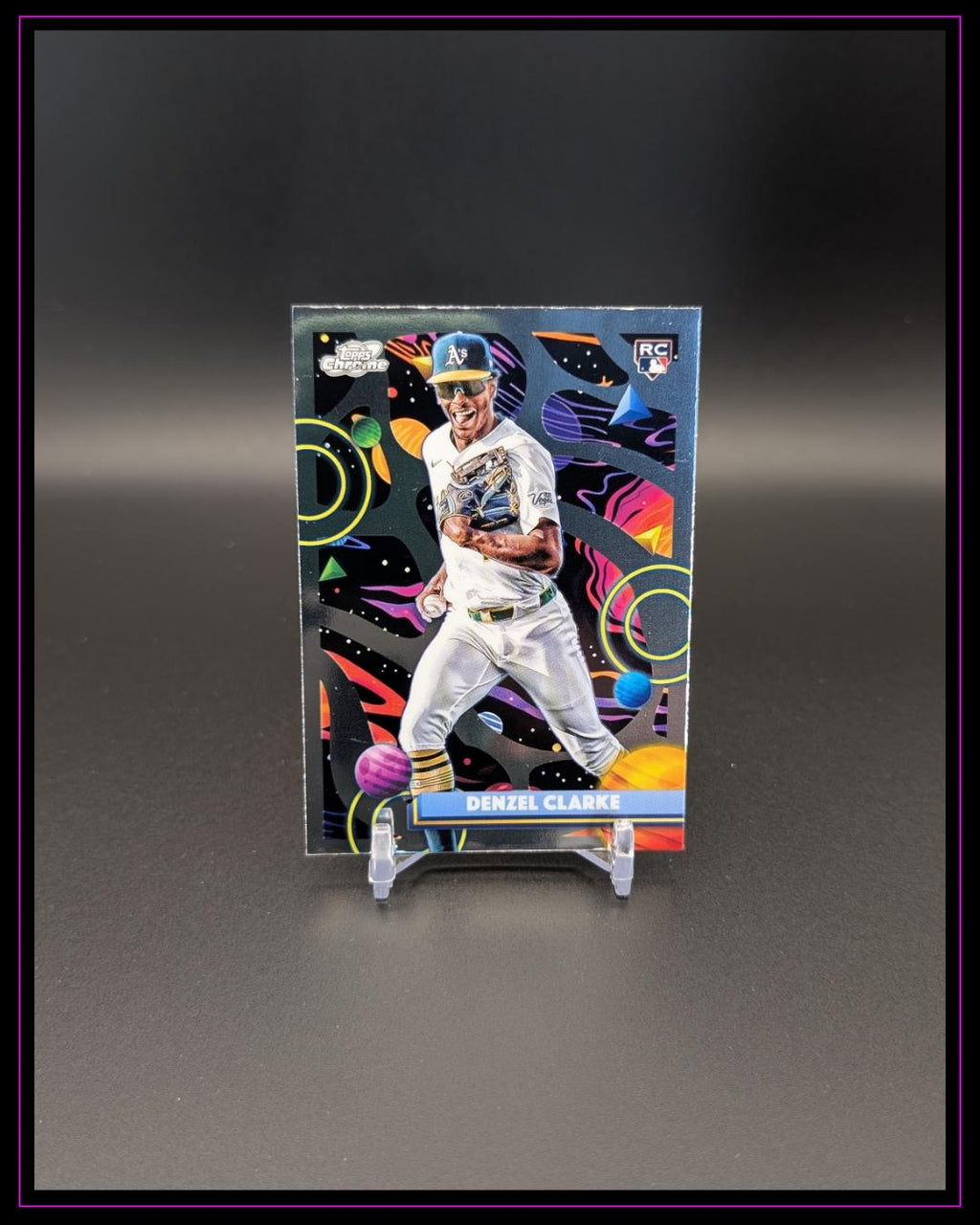 2025 Topps Chrome Cosmic #147 Denzel Clarke RC