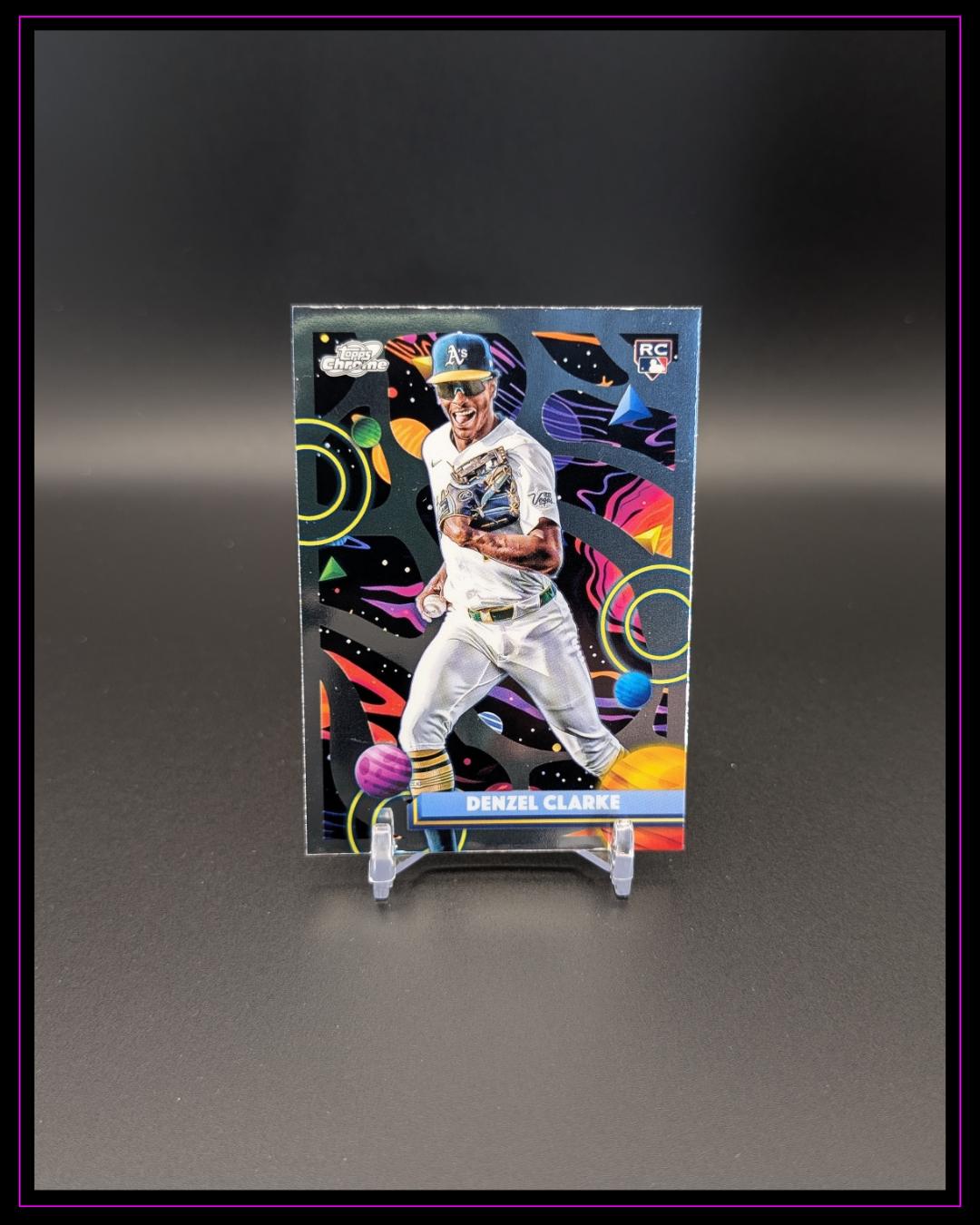 2025 Topps Chrome Cosmic #147 Denzel Clarke RC