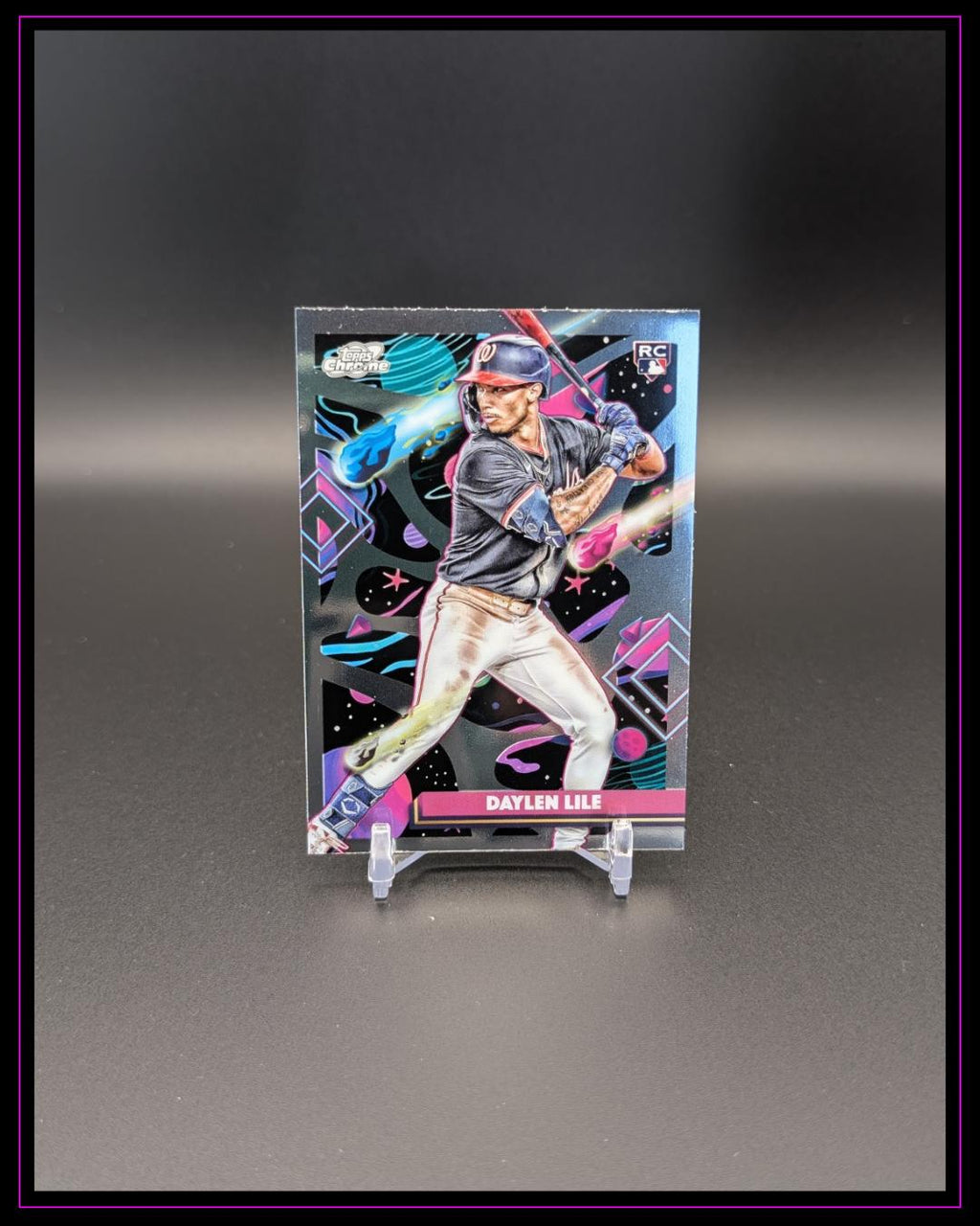 2025 Topps Chrome Cosmic #83 Daylen Lile RC