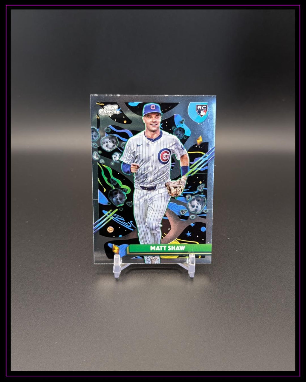 2025 Topps Chrome Cosmic #35 Matt Shaw RC
