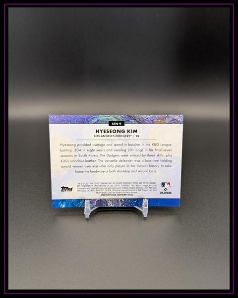 2025 Topps Chrome Cosmic #STN-9 Hyeseong Kim RC Stars in the Night