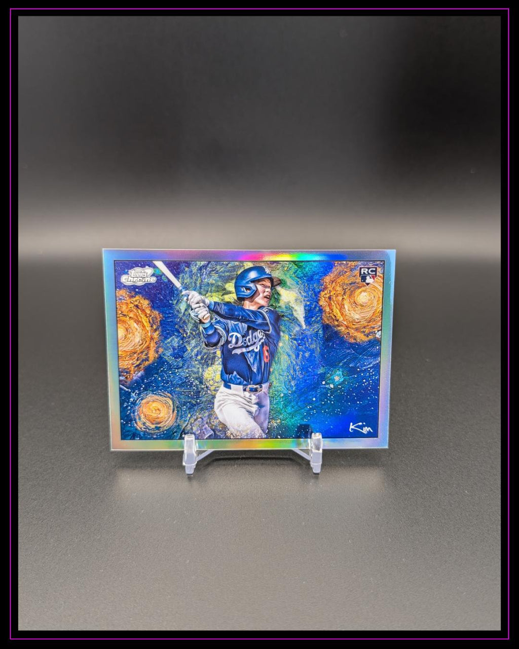 2025 Topps Chrome Cosmic #STN-9 Hyeseong Kim RC Stars in the Night