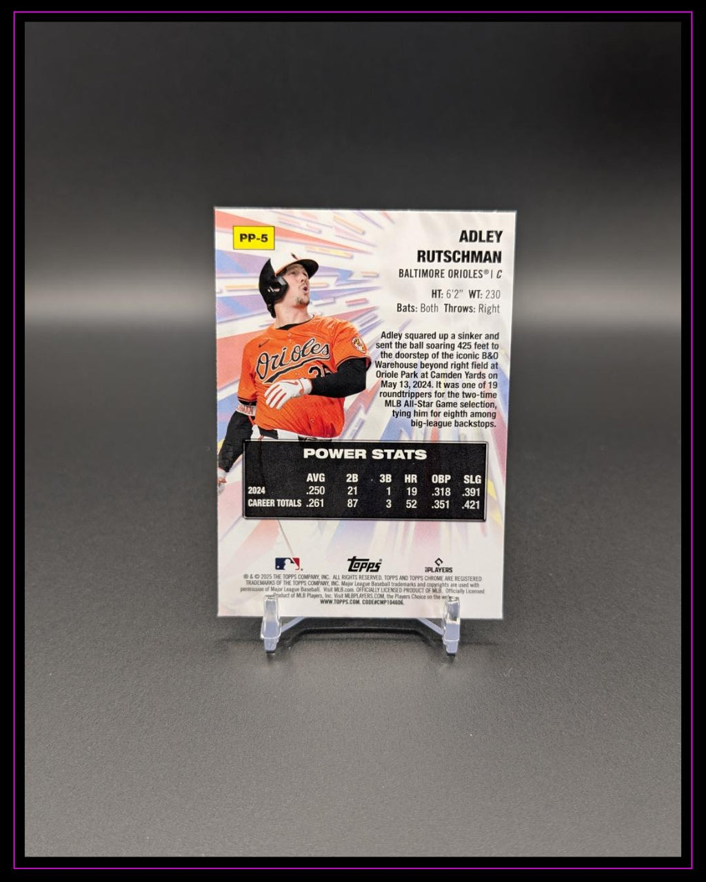 2025 Topps Chrome #PP-5 Adley Rutschman Power Players