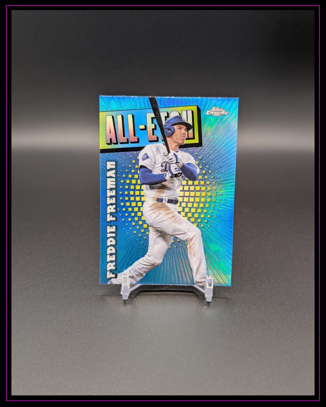 2025 Topps Chrome #CAE-11 Freddie Freeman Chrome All-Etch