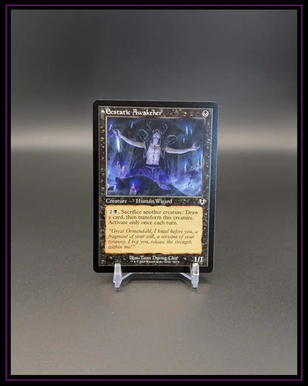 Magic The Gathering: Innistrad Remastered #462 Ecstatic Awakener Retro Frame
