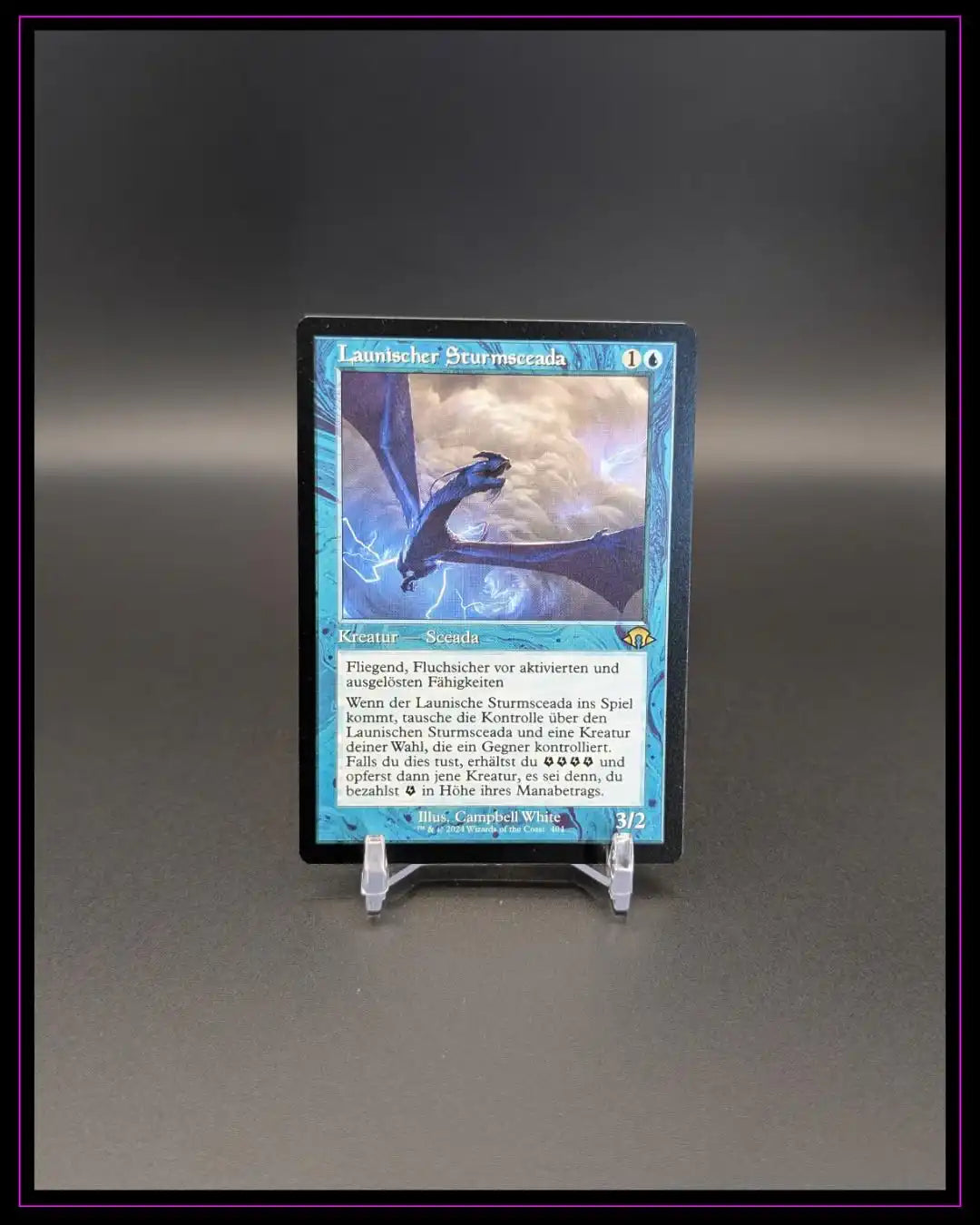 Modern Horizons 3 #404 Launischer Sturmsceada Retro Frame DEU