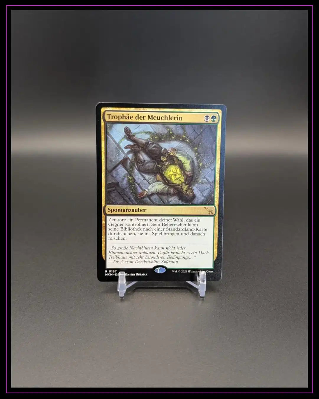 Magic The Gathering: Murders at Karlov Manor #187Trophäe der Meuchlerin DEU