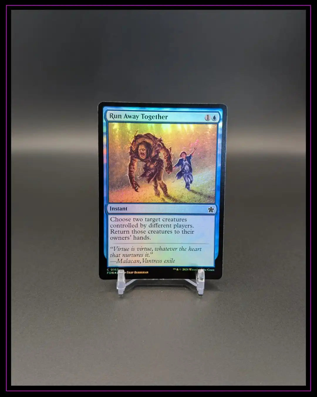 Magic The Gathering: Foundations #162 Run Away Together Foil ENG