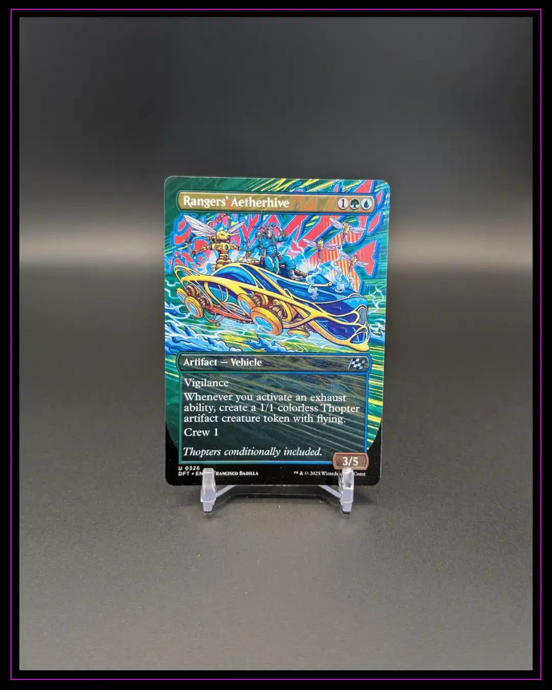 Magic The Gathering: Aetherdrift #326 Rangers' Aetherhive Borderless ENG
