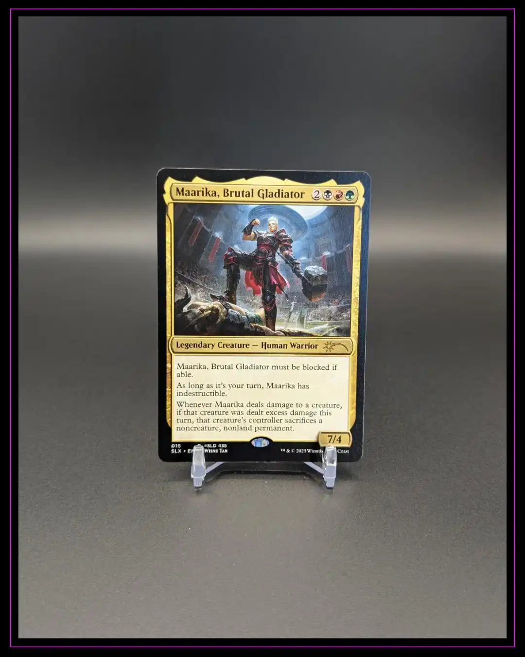 Magic The Gathering: SLX Cards #15 Maarika, Brutal Gladiator