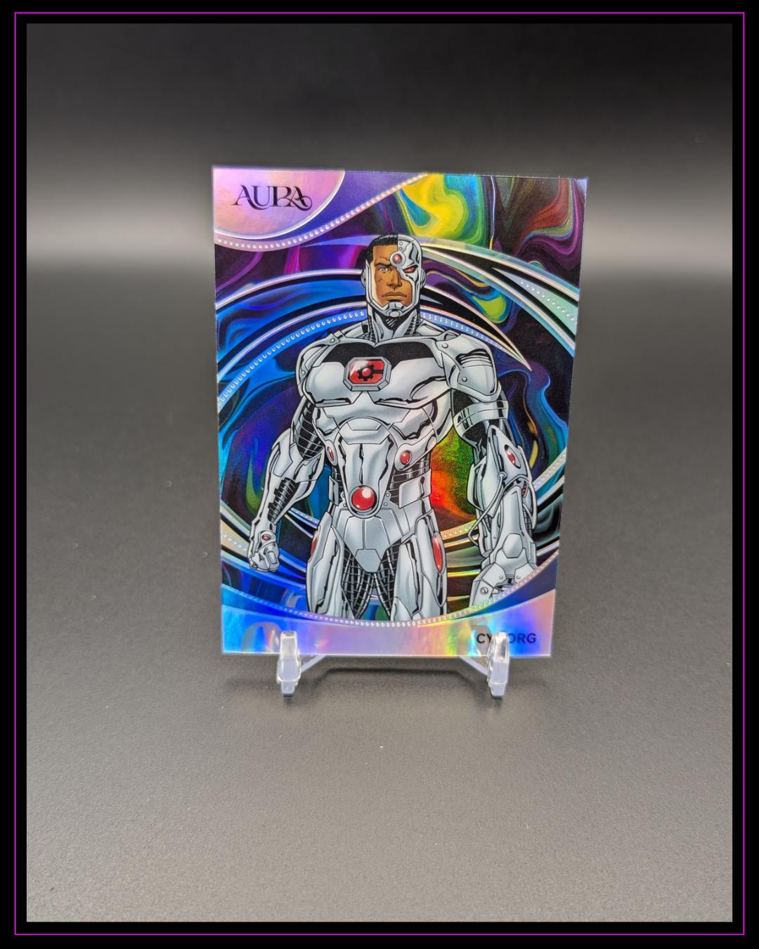 2025 Kakawow Aura DC Comics #ADC-I-07 Cyborg Silver