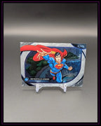 Superman Trading Card Metropolis Legend auf Acrylständer, Sammelkarte für Fans