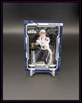 Playoff 2022 Bailey Zappe Rookie Trading Card Patriots, Sport-Sammelkarte auf Ständer