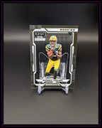 Romeo Doubs Football Rookie Trading Card im Playoff Momentum Design, Packers, Vorderseite