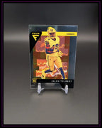 Flux Rookie Trading Card von Jalen Tolbert der Cowboys, Football-Sammelkarte auf Ständer