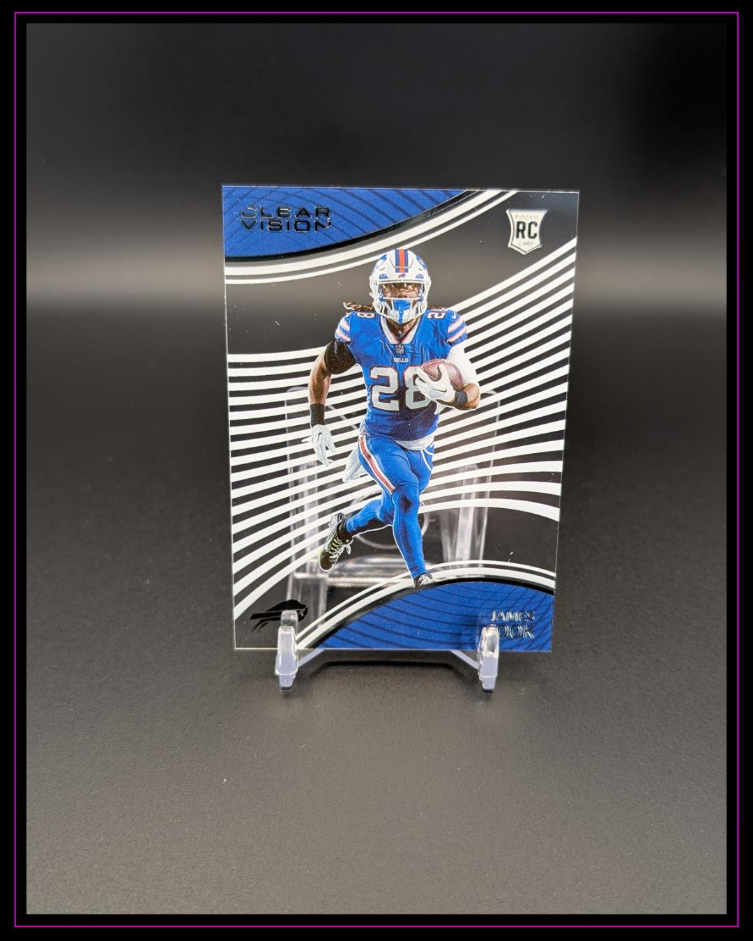 2022 Panini Chronicles #CVR-16 James Cook Clear Vision Rookies