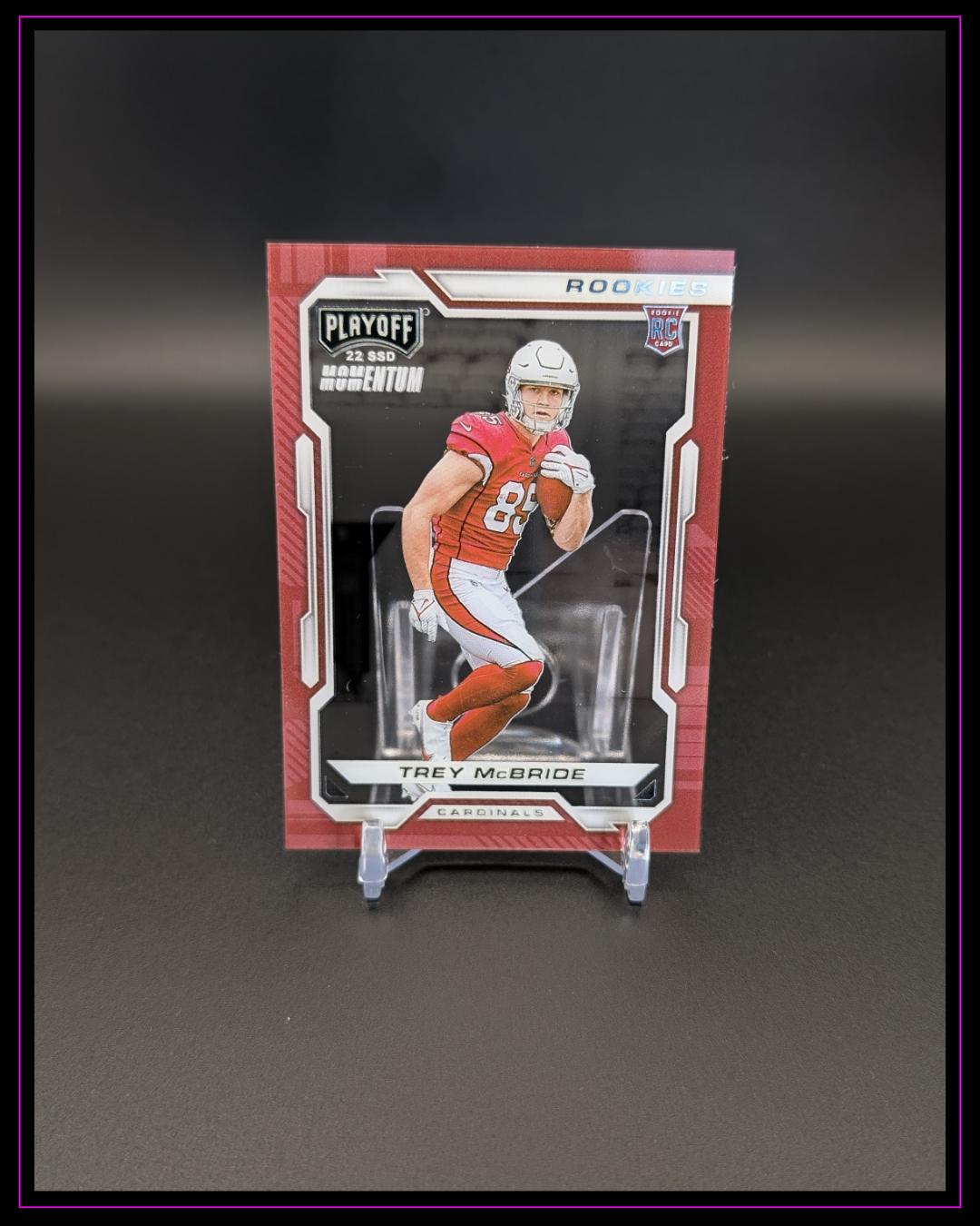 2022 Panini Chronicles #PMR-34 Trey McBride Playoff Momentum Rookies