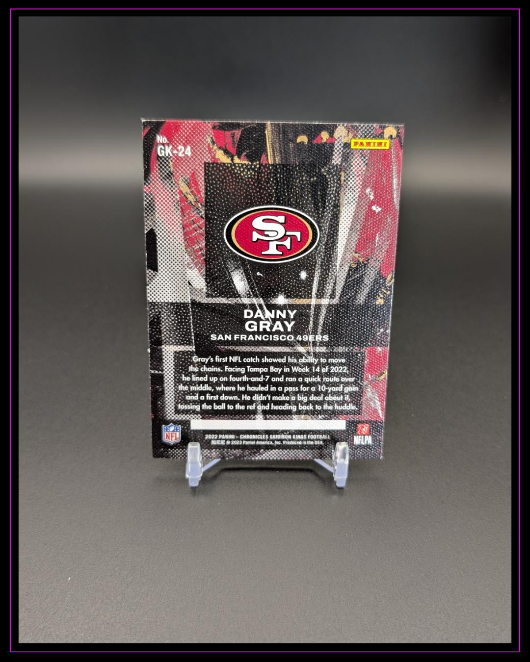 2022 Panini Chronicles #GK-24 Danny Gray Gridiron Kings