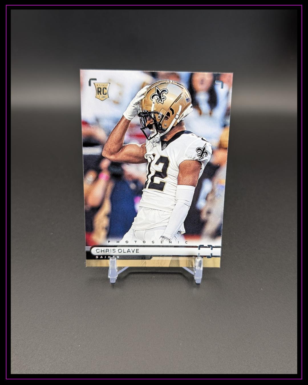 2022 Panini Chronicles #PH-40 Chris Olave Photogenic Teal