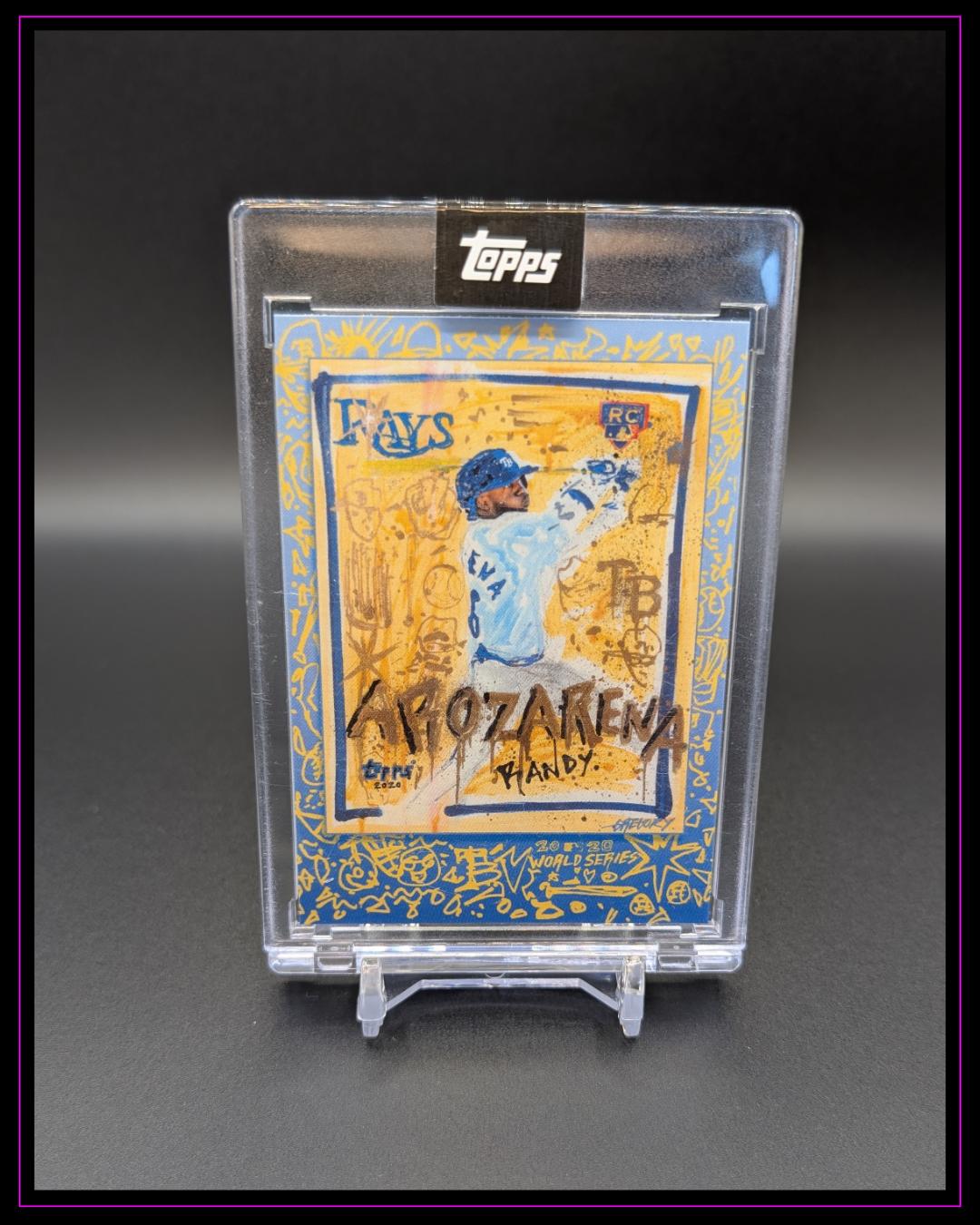 2020 Topps World Series 2020 Randy Arozarena RC by Gregory Siff