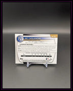 Rückseite einer Jac Caglianone Baseball Trading Card der Kansas City Royals, Text und Statistiken gut lesbar