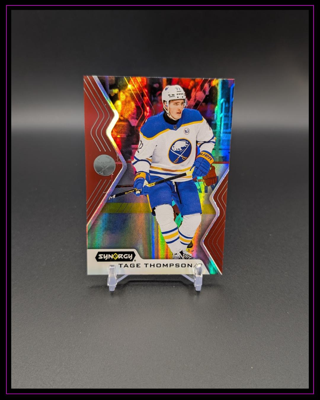 2024-25 Upper Deck Synergy #37 Tage Thompson Red