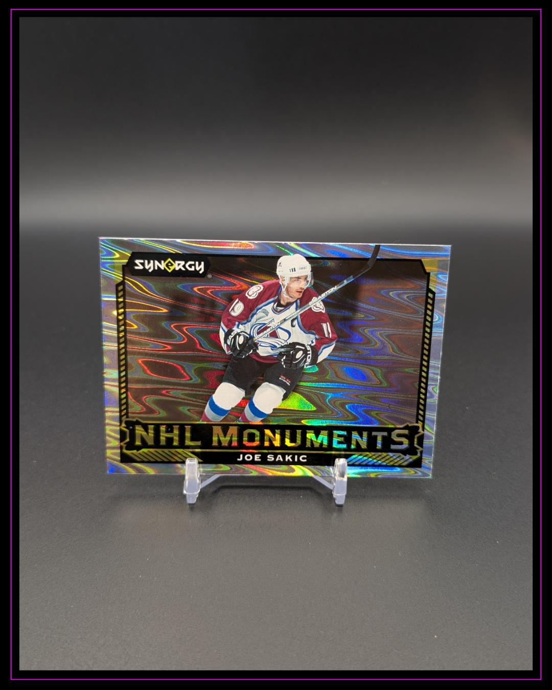 2024-25 Upper Deck Synergy #M-13 Joe Sakic NHL Monuments