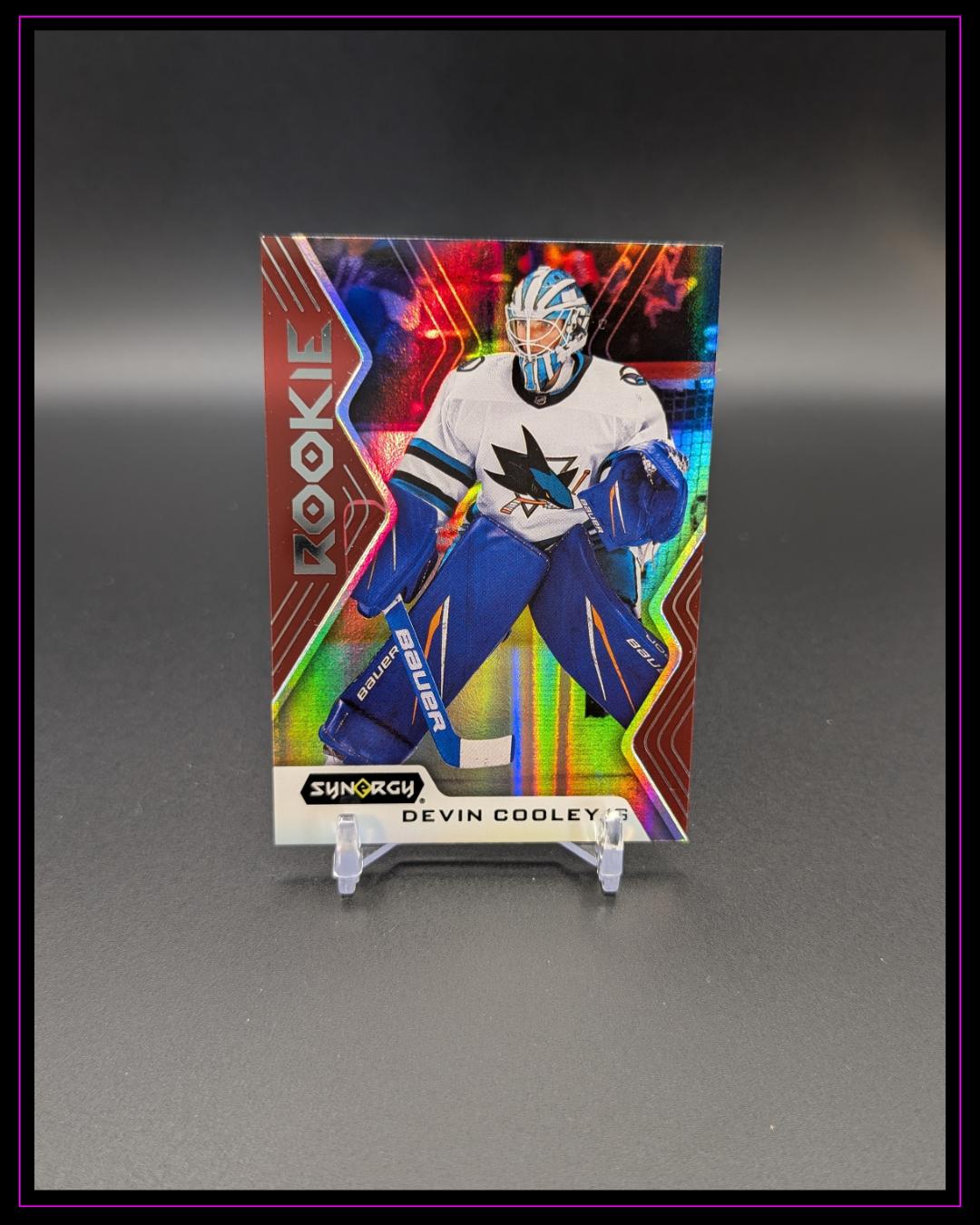 2024-25 Upper Deck Synergy #87 Devin Cooley Red Codes