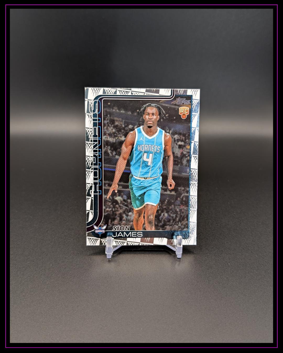 2025-26 Topps NBA #233 Sion James Season Tip Off RC