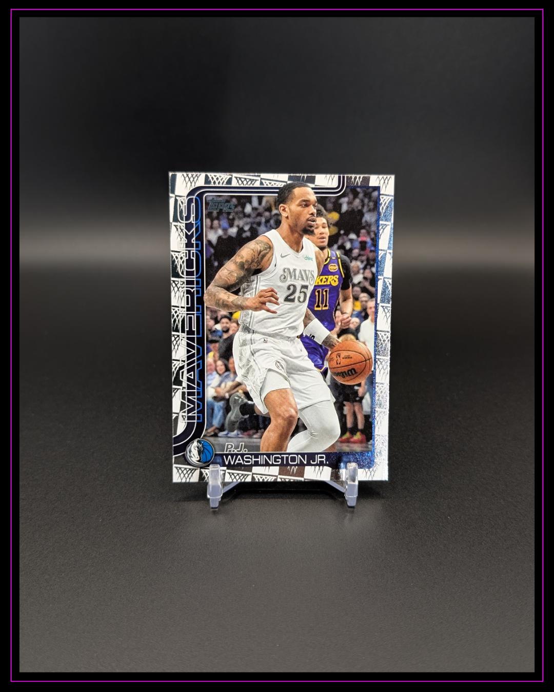 2025-26 Topps #173 P.J. Washington Jr. Season Tip Off
