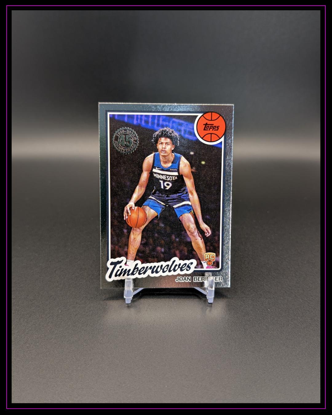 2025-26 Topps NBA #80BK-63 Joan Beringer 1980-81 Topps Basketball