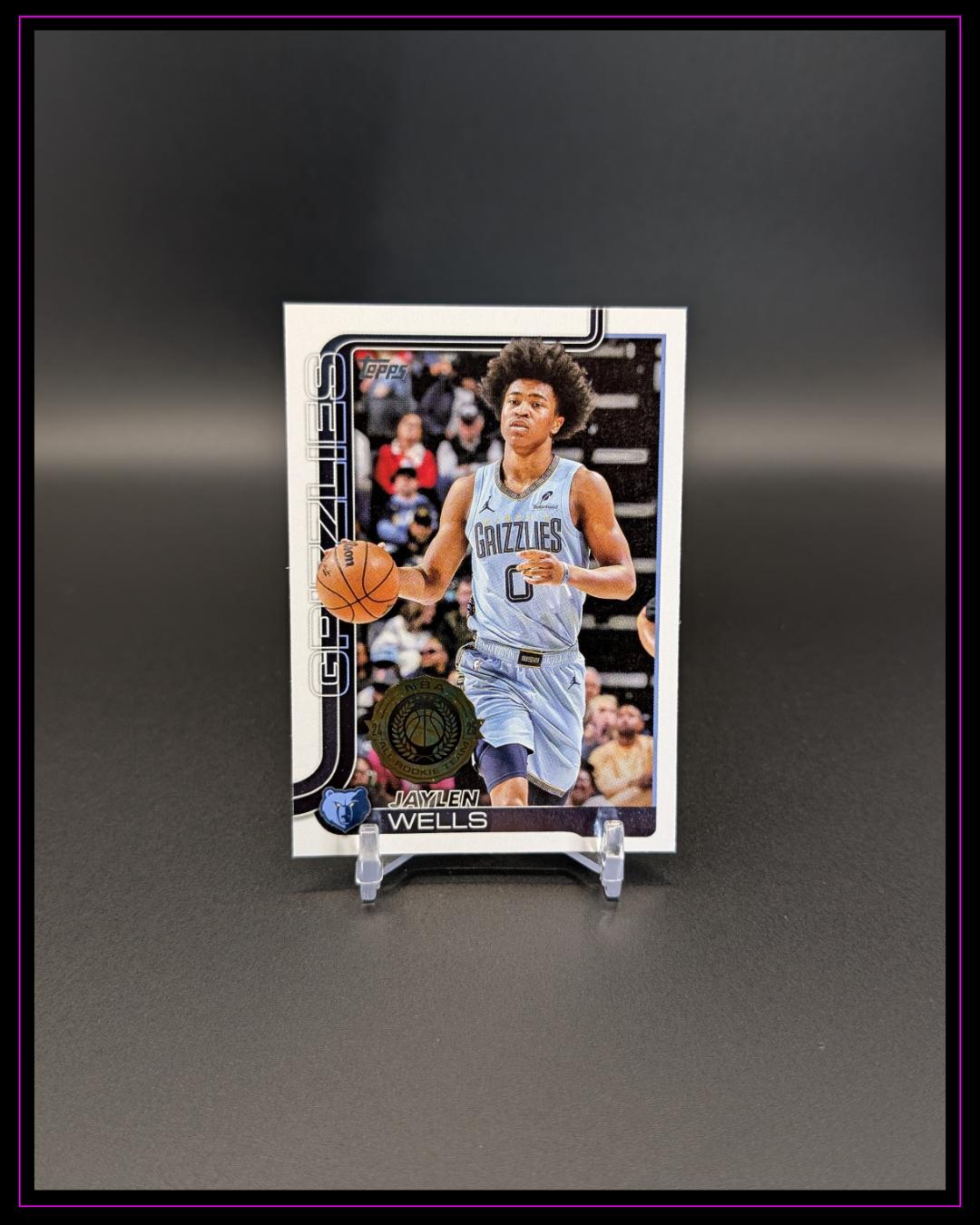 2025-26 Topps NBA #183 Jaylen Wells All Rookie Team