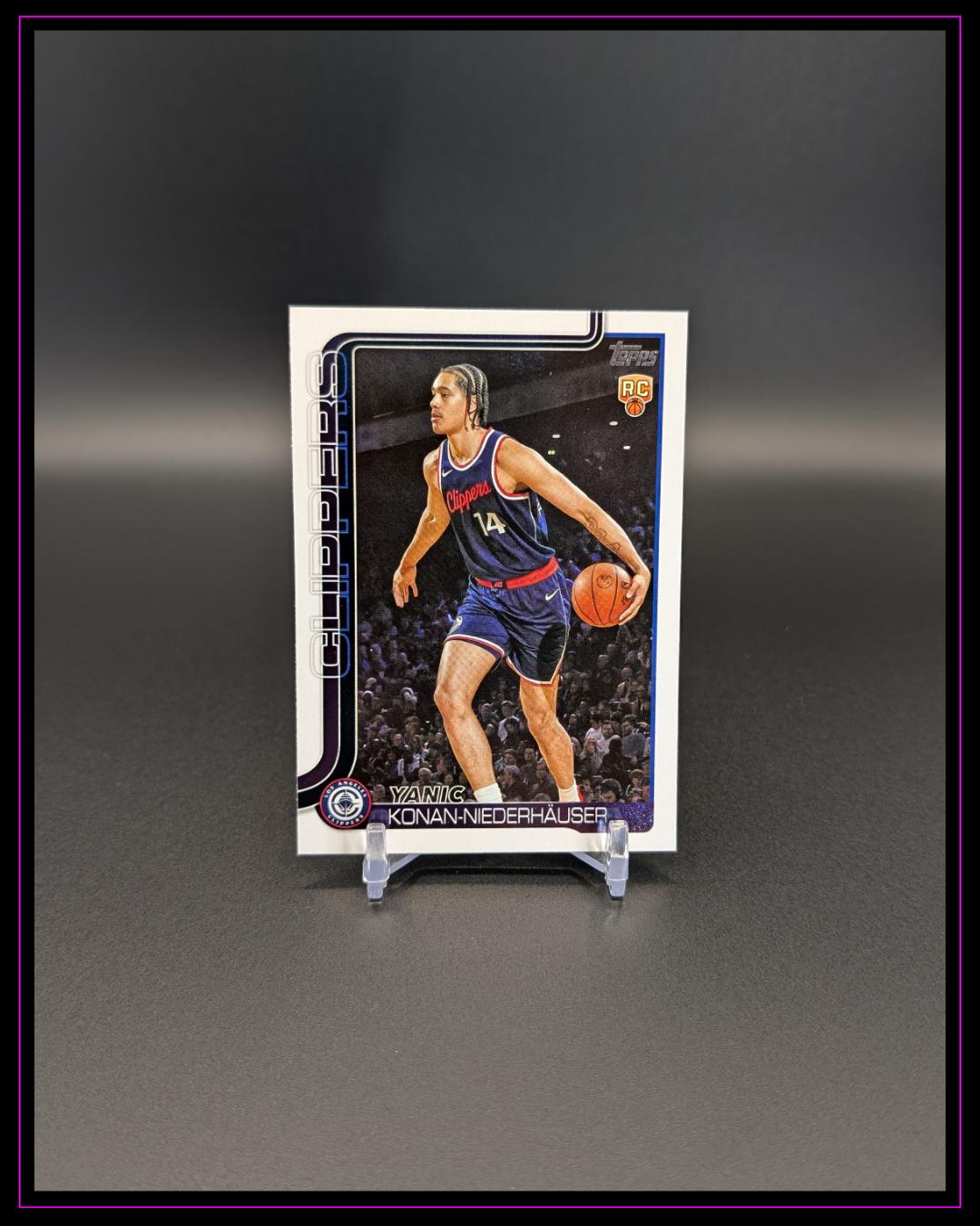 2025-26 Topps NBA #230 Yanic Konan-Niederhäuser RC